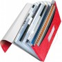 LEITZ Trieur mnager WOW, A4, PP, 6 compartiments, rouge