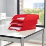 LEITZ Corbeille courrier Plus WOW, A4, polystyrne, rouge