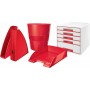 LEITZ Corbeille courrier Plus WOW, A4, polystyrne, rouge