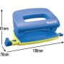 LEITZ Mini Heftgert- & Locher-Set Urban Chic, blau