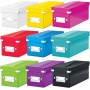 LEITZ Bote de rangement pour CD Click & Store WOW, rouge