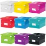 LEITZ Bote de rangement Click & Store WOW, A5, rouge