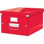 LEITZ Bote de rangement Click & Store WOW, A4, rouge