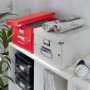 LEITZ Bote de rangement Click & Store WOW, A4, rouge