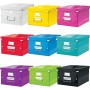 LEITZ Bote de rangement Click & Store WOW, A4, rouge
