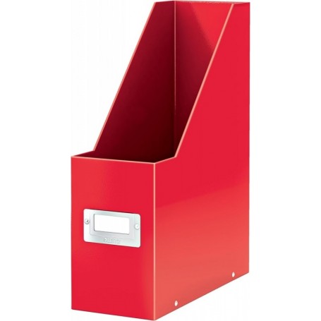 LEITZ Porte-revues Click & Store, A4, carton, rouge