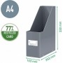 LEITZ Porte-revues Click & Store, A4, carton, rouge
