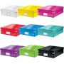 LEITZ Bote de rangement Click & Store WOW, grand, rouge