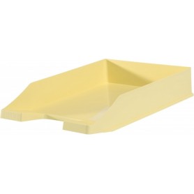 HAN Corbeille courrier KLASSIK, polystyrne, jaune pastel