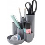 HAN Multipot crayons CAMPUS, 6 pots, gris fonc