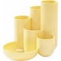 HAN Multipot crayons CAMPUS, 6 pots, jaune pastel