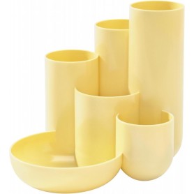 HAN Multipot crayons CAMPUS, 6 pots, jaune pastel