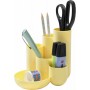 HAN Multipot crayons CAMPUS, 6 pots, jaune pastel