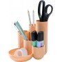HAN Multipot crayons CAMPUS, 6 pots, orange pastel