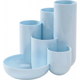 HAN Multipot crayons CAMPUS, 6 pots, bleu pastel