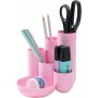 HAN Multipot crayons CAMPUS, 6 pots, rose pastel