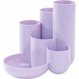 HAN Multipot crayons CAMPUS, 6 pots, violet pastel
