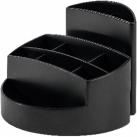 HAN Multipot crayons RONDO KARMA, 9 compartiments, noir