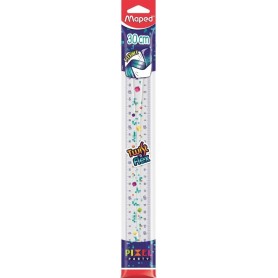 Maped Rgle plate Twist\'n Flex PIXEL PARTY, 300 mm