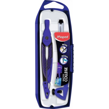 Maped Coffret compas COLLEGE DEEPSEA PARADISE, 3 pices