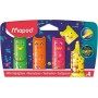 Maped Surligneur Mini PIXEL PARTY, blister de 4