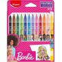 Maped Feutre Barbie, tui en carton de 12