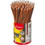 Maped Crayon BLACK\'PEPS, avec gomme, pot de 72