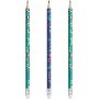 Maped Crayon de papier PIXEL PARTY, avec gomme, blister de 6