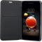 Etui folio noir pour LG K9 (Candy)