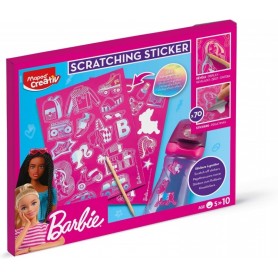 Maped Creativ Sticker gratter SCRATCHING STICKER Barbie