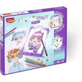 Maped Creativ Table lumineuse LED AVATAR MANGA, lilas