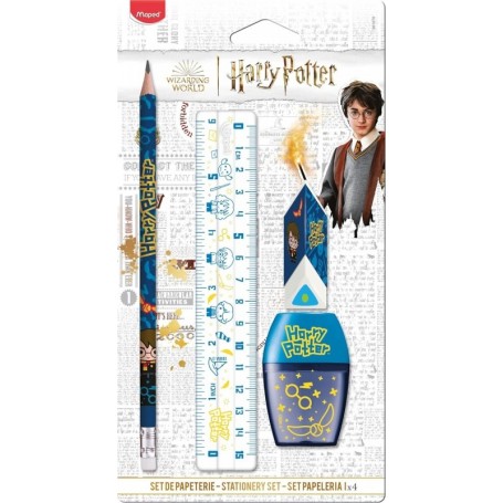 Maped Kit d\'criture HARRY POTTER KIDS, 4 pices, blister
