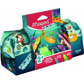 Maped Trousse JUNGLE fever, garni, 24 articles