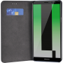 Etui folio noir pour Huawei Mate 20 Lite