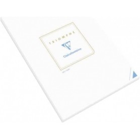 Clairefontaine Bloc de correspondance TRIOMPHE, A4, blanc