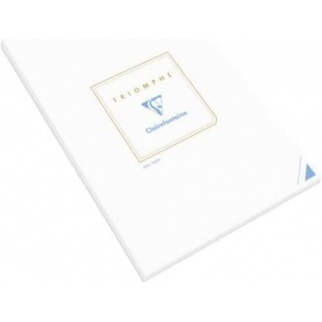 Clairefontaine Bloc de correspondance TRIOMPHE, A4, blanc