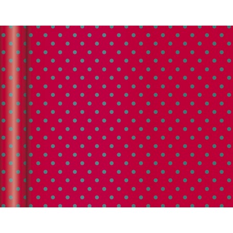 Clairefontaine Papier cadeau de Nol \"Tiny Rolls pois\"
