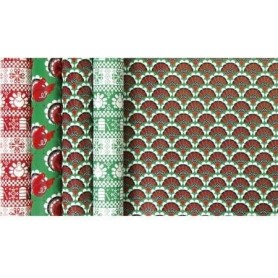 Clairefontaine Papier cadeau de Nol \"Tiny Rolls\"