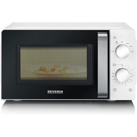 SEVERIN Micro-ondes MW 7885, 700 Watt, blanc/noir