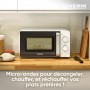 SEVERIN Micro-ondes MW 7885, 700 Watt, blanc/noir