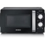 SEVERIN Micro-ondes MW 7781, fonction grill, noir/argent