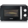 SEVERIN Micro-ondes MW 7781, fonction grill, noir/argent