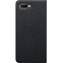 Etui folio noir pour Oppo AX7