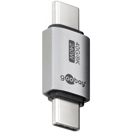 Adaptateur USB-C™ Droit, USB4™Connecteur USB-C™ Connecteur USB-C™