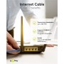 RJ45 Câble Patch, CAT 6A S/FTP (PiMF), 500 MHz, avec CAT 7 Câble Brut, 5 m, noir, Lot de 5gaine de câble LSZH sans halogène, cuivre, connecteur RJ45 (CAT 6A)
