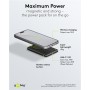 Power Bank Magnétique sans Fil 5.000 mAhadhère magnétiquement au dos du mobile, idéal pour charger et téléphoner en même temps