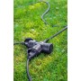 Câble de Rallonge Triple pour l\'Extérieur, 5 m, noirfiche à contact de protection (type E/F, CEE 7/7) 3x prise à contact de protection (type F, CEE 7/3)