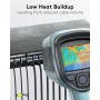 CAT 8.1 Câble Patch Ultra-Flexible, Slim, U/FTP, noirfiches extra-courtes, conducteur en cuivre sans oxygène (OFC) à 99,9 %, LSZH, gaine TPE, AWG 32