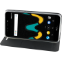 Etui folio noir pour Wiko U Pulse