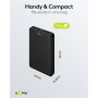 Power Bank Magnétique sans Fil 10.000 mAhadhère magnétiquement au dos du mobile, idéal pour charger et téléphoner en même temps